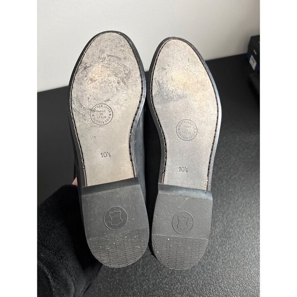 Nunn Bush Men's Black Leather Slip-On Loafer with Tassel Size 10.5 - Picture 5 of 6